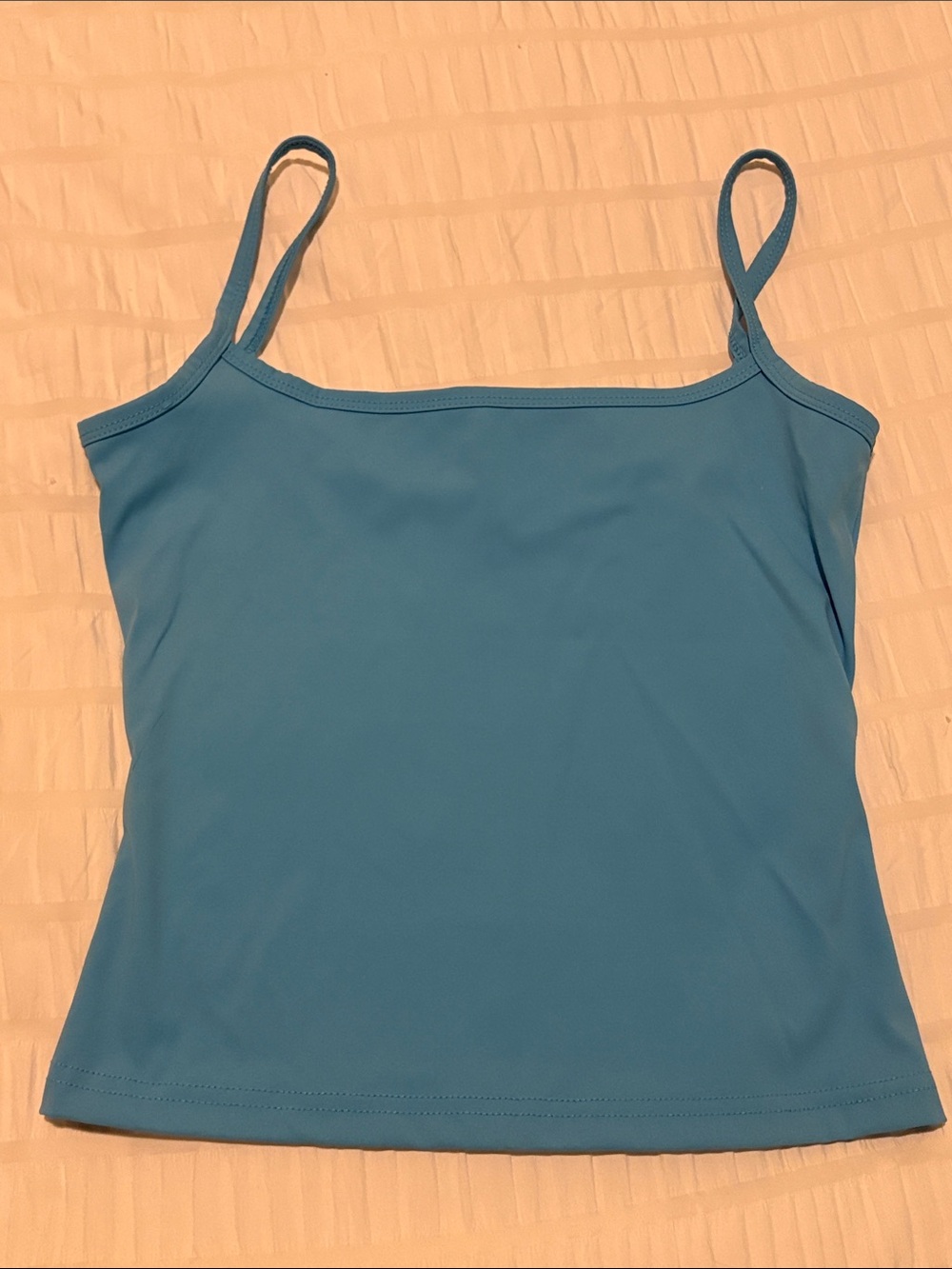 Shein Blue Women's Spaghetti Strap Tank Top - Classic Everyday Camisole